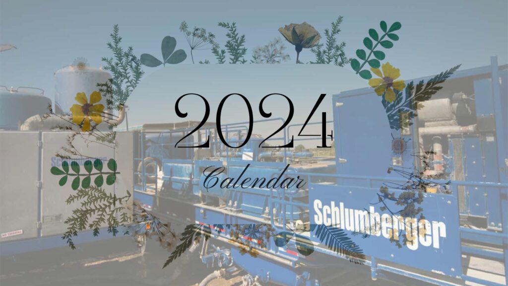 Oilfield Calendar Schlumberger 