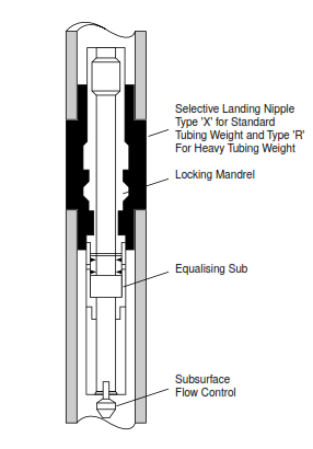 Halliburton Landing Nipple types X and R